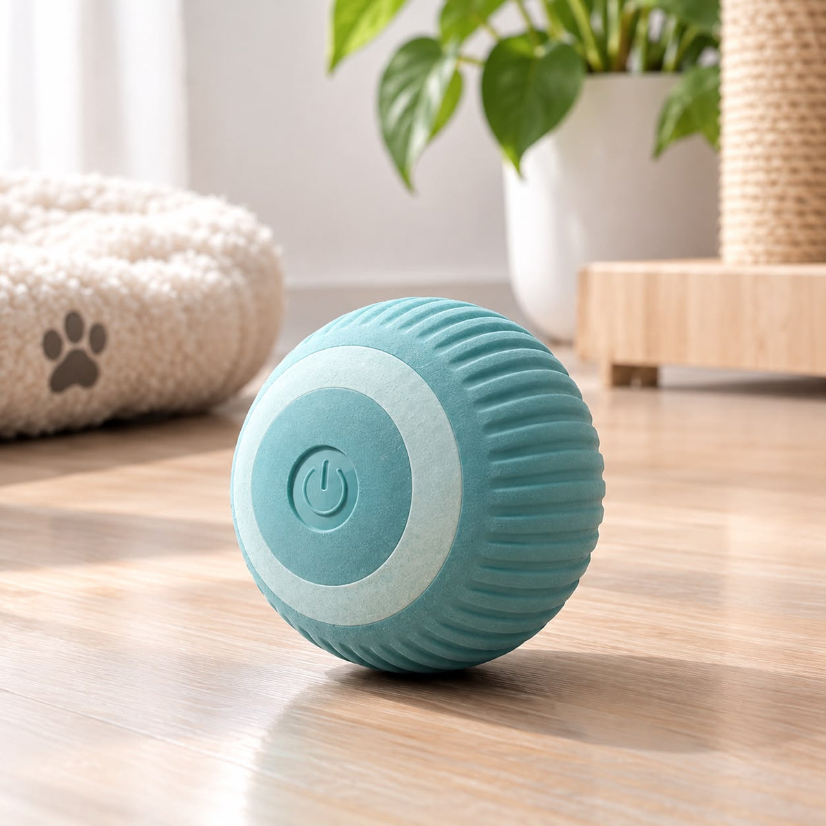 Pelota Interactiva para Mascotas - Juguete Recargable