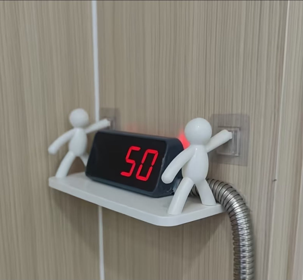 Estante Organizador Adhesivo para Baño - 2 Niveles