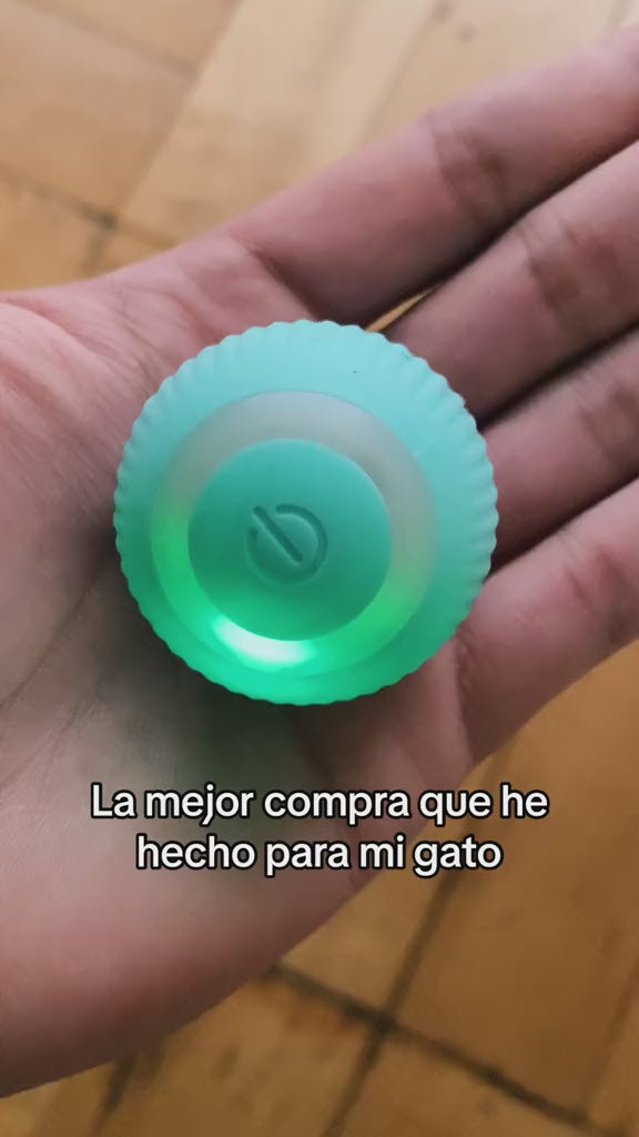 Pelota Interactiva para Mascotas - Juguete Recargable